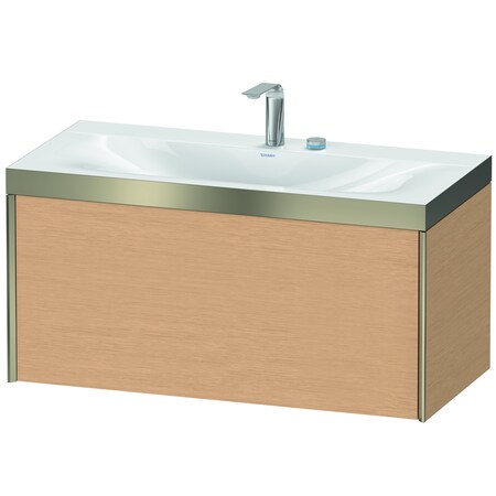 Duravit Xviu C-Bonded Wall-Mounted Vanity Brushed Oak XV4611EB112P